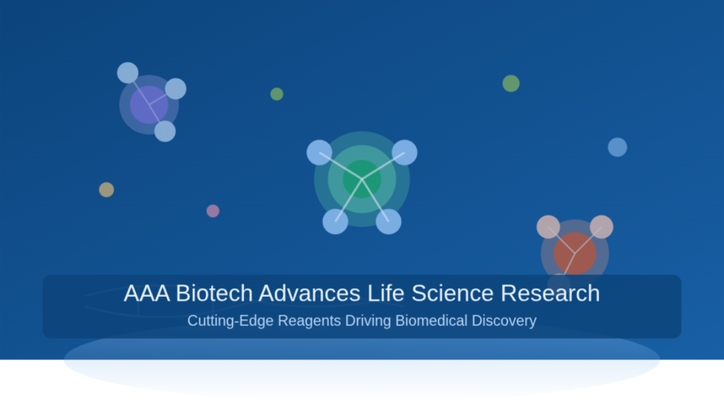 AAA BIOTECH ADVANCES LIFE SCIENCE RESEARCH WITH CUTTING-EDGE REAGENT PORTFOLIO